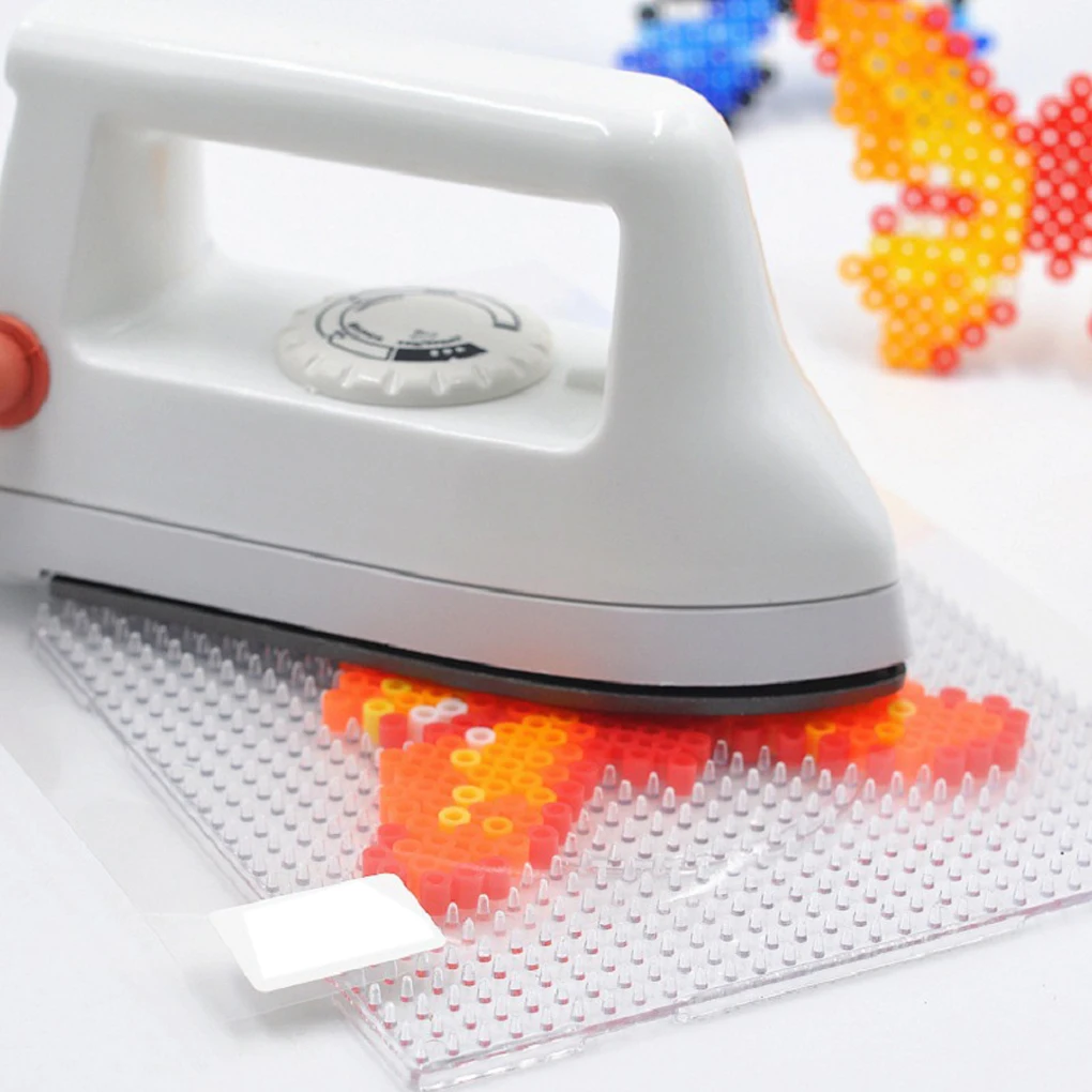 Mini artesanato ferro elétrico ue/eua plug portátil acessível imprensa de calor diy pequeno ferro para passar roupas lavanderia diy brinquedo energia