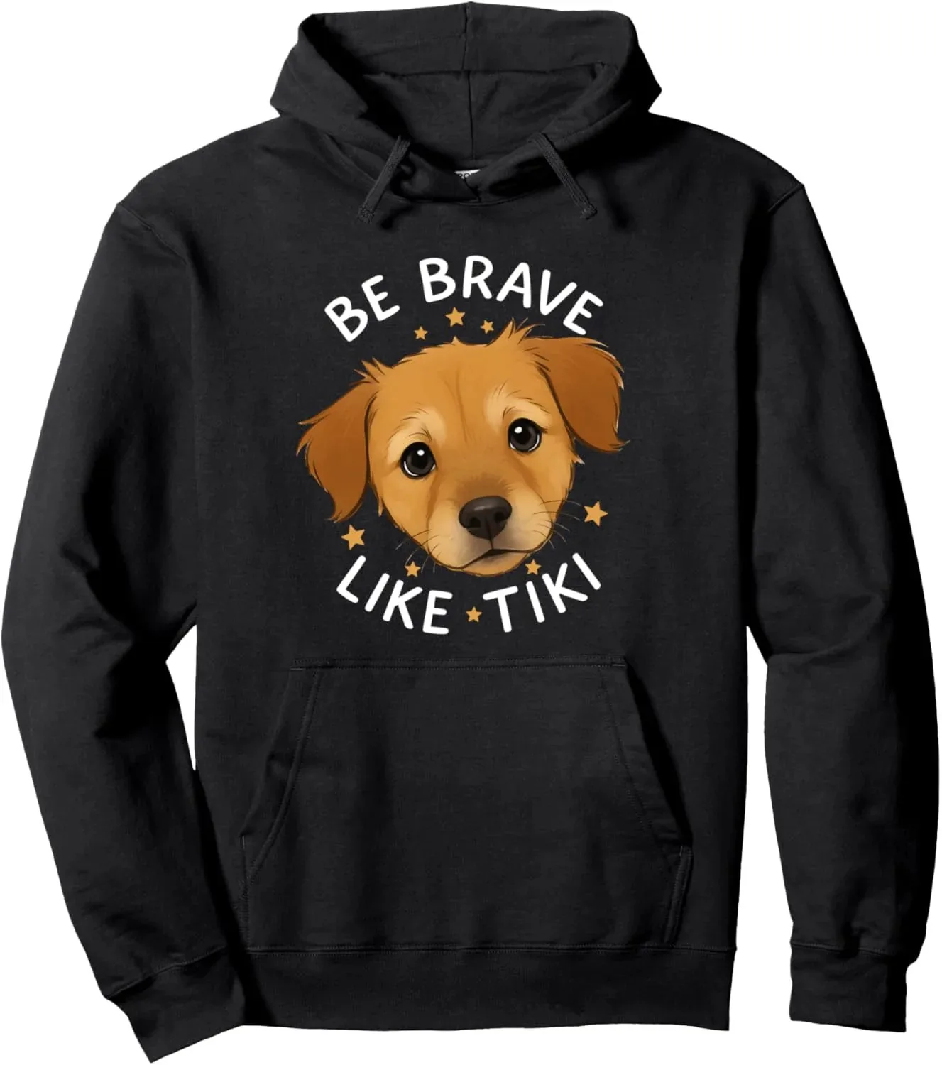 

Осень и зима Be Brave Like Tiki, хлопковая толстовка с принтом собаки, милый питомец, теплая толстовка с тематическим рисунком