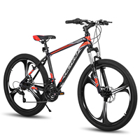 Hiland Mountain Bike,Shimano 21 Speeds Drivetrain,Aluminum Frame 26 Inch Wheels, with Disc-Brake for Men Women Men's MTB Bicycle