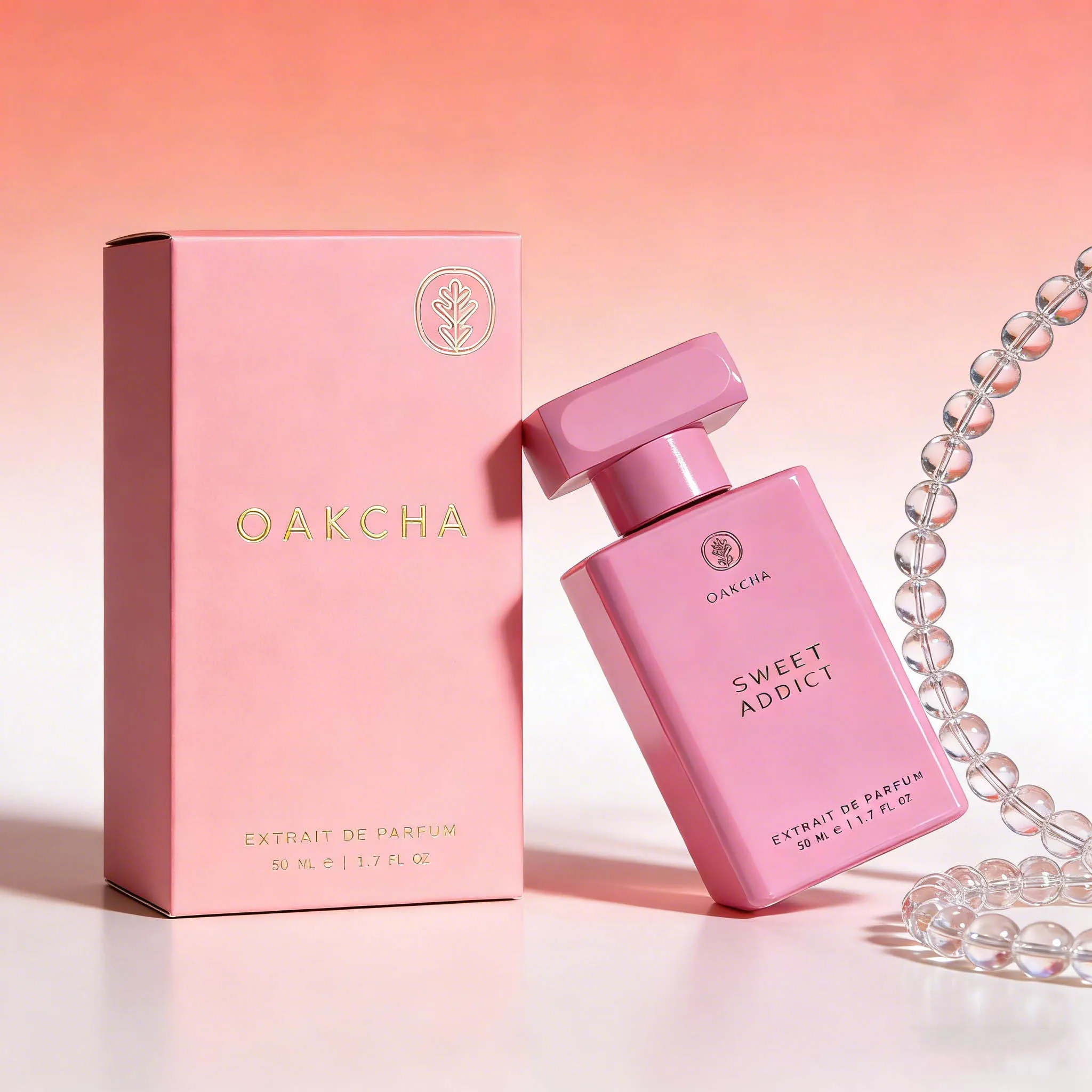 

Sweet Addict Extrait de Parfum, женские духи Oakcha, нежный сахаристый аромат, 1,7 унции