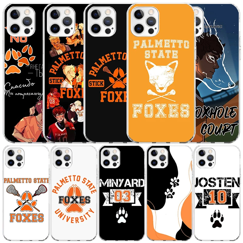 Andreil All For The Game Palmetto State Foxes Phone Case For IPhone 16 15 14 13 12 11 Pro Max Mini XR XS X 7 Plus 8 + SE 2020 So