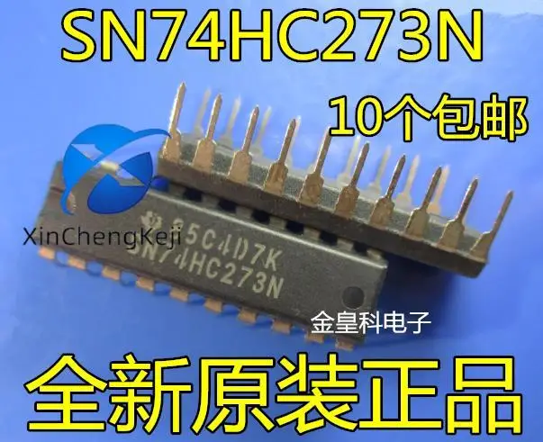

30 шт. оригинальный новый HD74HC273P SN74HC273N неинвертирующий выход/кабель D-типа DIP-20