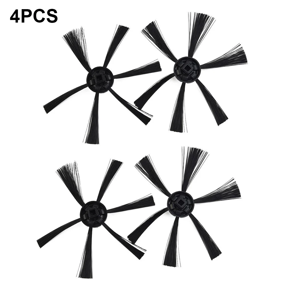 4pcs Side Brushes Kit For MULTILASER HO041 For WAP W100 Vacuum Cleaner Side Brushes Replacement Accessories Robot Brushes Parts