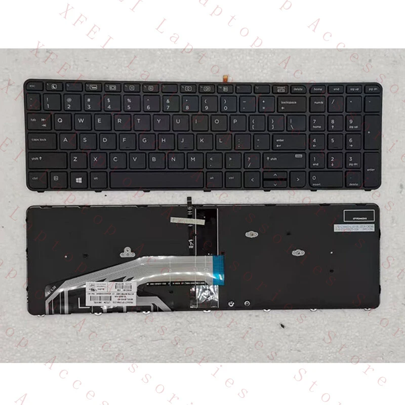 

Клавиатура с подсветкой для ноутбуков HP Probook 450 G3/455 G3/470 G3 650 G2