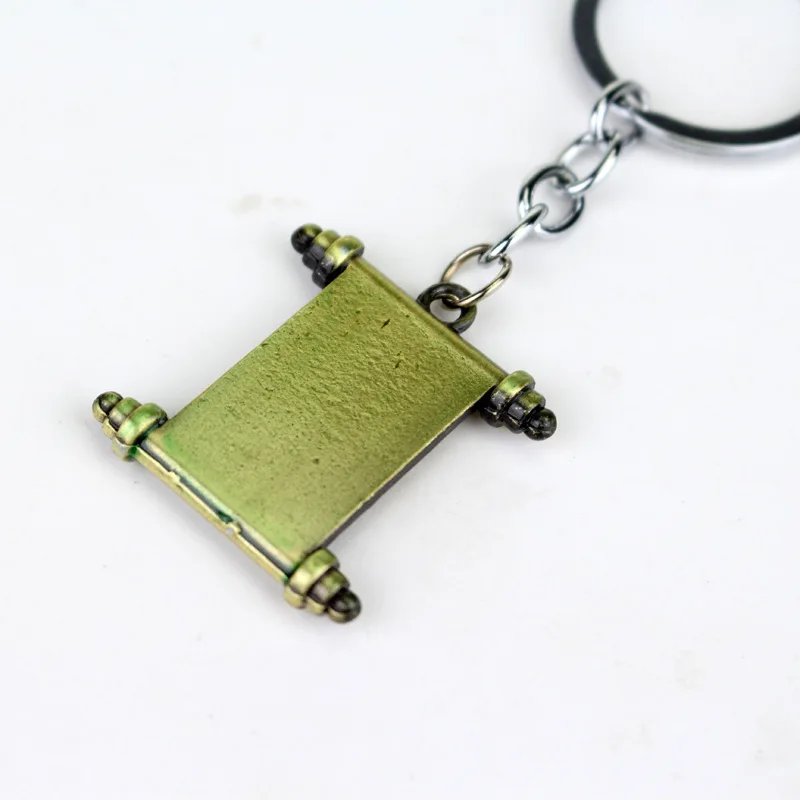 พวงกุญแจโลหะรูปโดต้า2ของพวงกุญแจอัลลอยพวงกุญแจรูปสลักลายหมาปั๊กจี้รูปสลักเลื่อนเครื่องประดับสำหรับกุญแจรถ