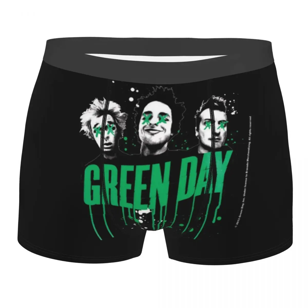 

Custom Green Days Boxers Shorts Men Briefs Underwear Cool Underpants