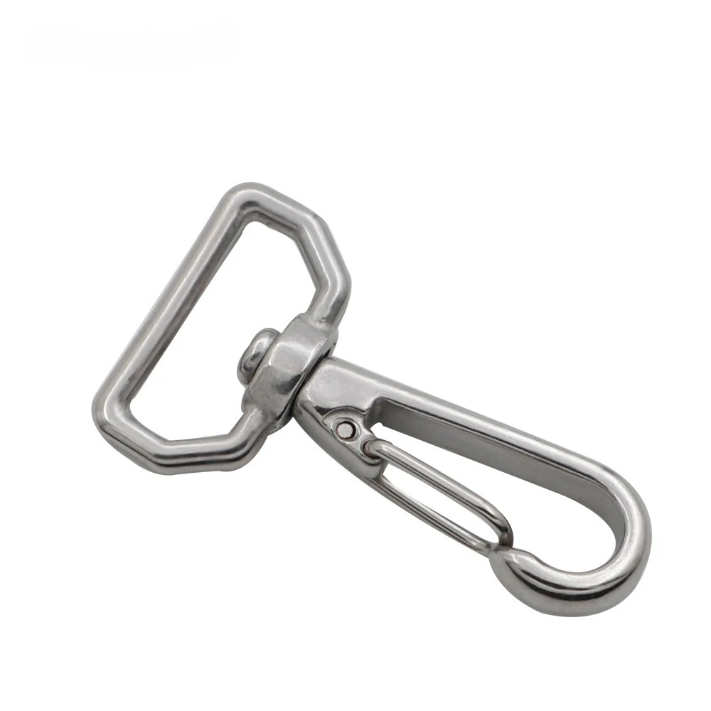 316 Stainless Steel Buckles 360° Rotatable Durable Spring Clasps 27mm Inner Diameter Strap Accessories