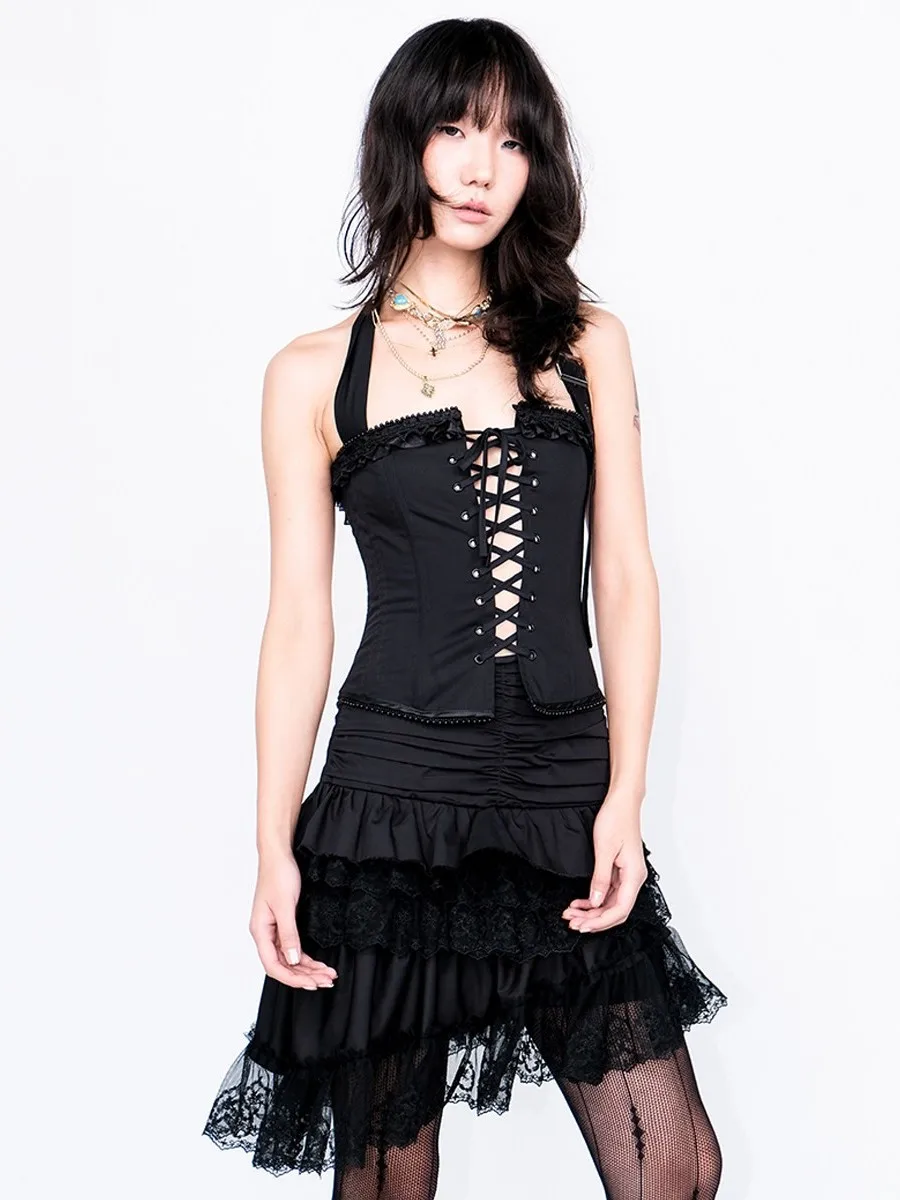 

Slimming Fibone Ne Hanging Strap Women's Top Outerwear Spicy Girl Sle ort Length Casual Wear Bamboo Rayon Blend