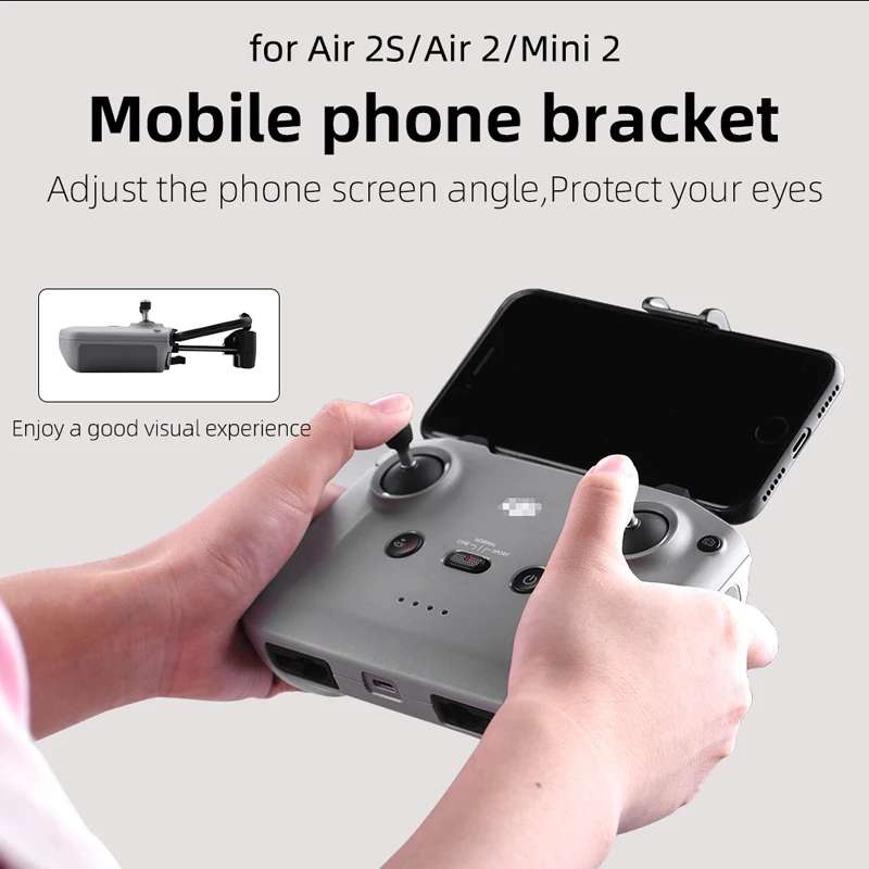 Suporte para Tablet de Controle Remoto, Suporte, Suporte do Telefone, DJI Mavic 3, Air 2S, Mini 2, Mini 3 Pro Drone, RC-N1, N2, Acessórios