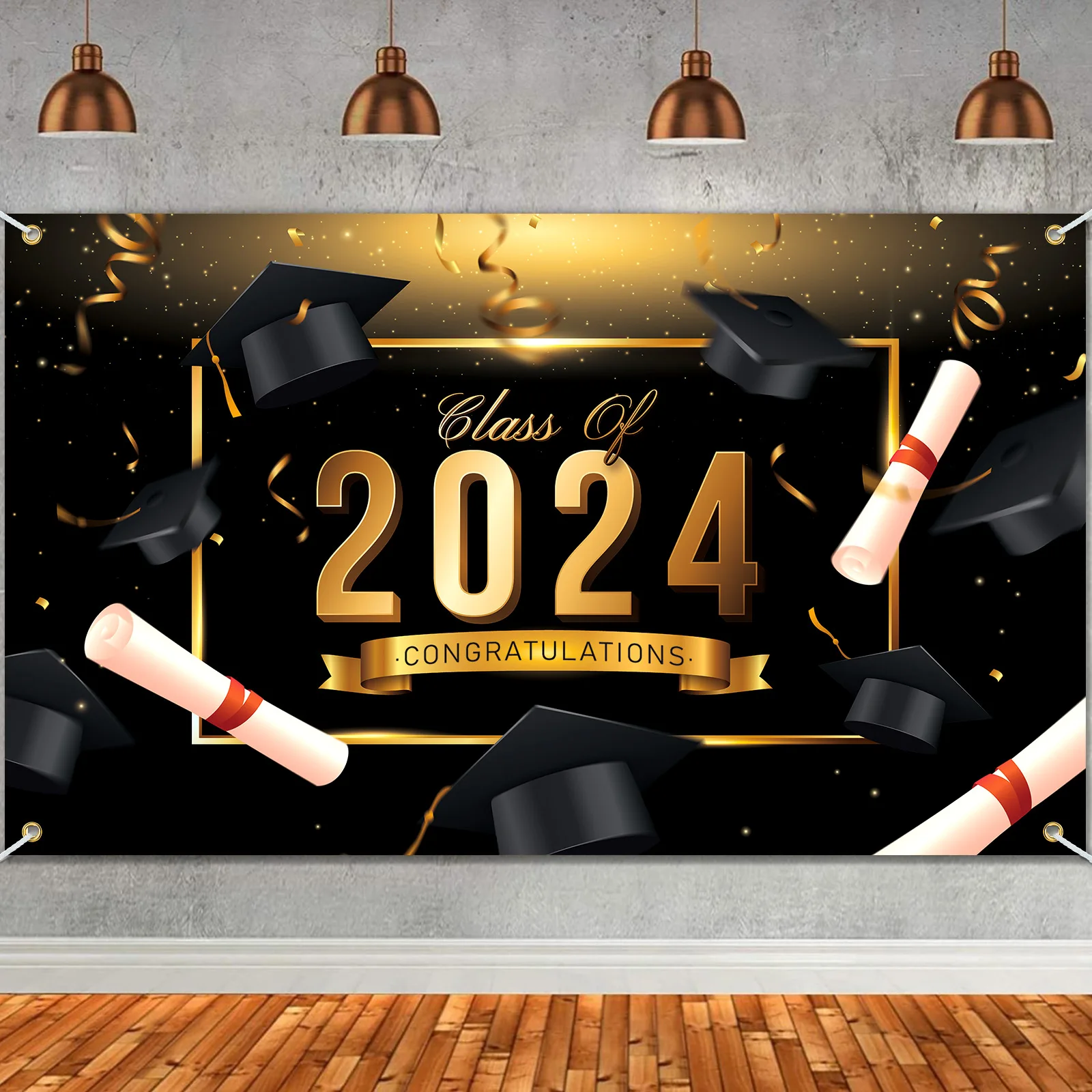 

Graduation Season Banner Background Graduation Banner Congratulations Graduation Party Decoration Background