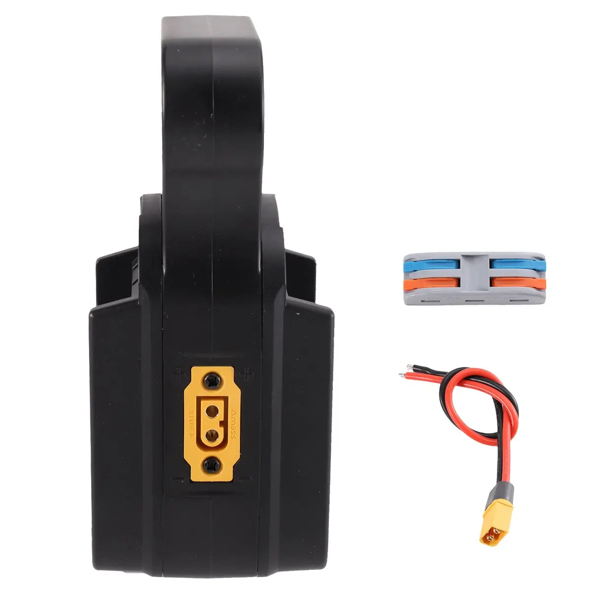2 in 1 Power Wheel Battery Adapter,for 2Packs for 20V Battery for DIY Rc Car Toys,Robotics and Rc Truck