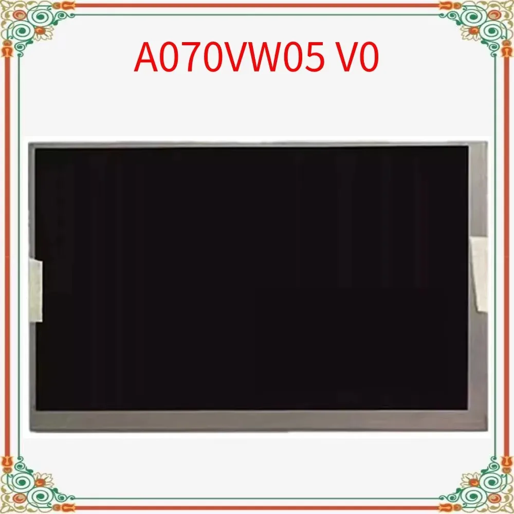Original 7-Inch 800×480 AUO A070VW05 V0 A070VW05 V.0 100% Tested Industrial Vehicle Navigation GPS LCD Display Internal Screen