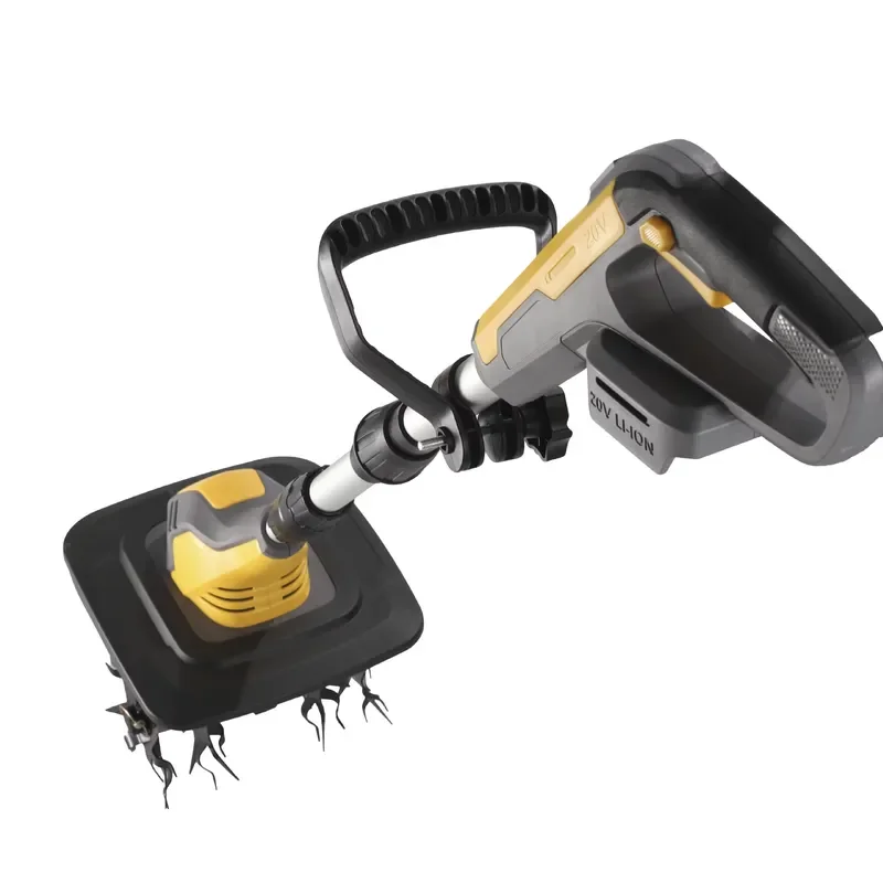 Factory Private Model Small Agricultural Micro Tiller Electric Rotary Tiller Soil Turner Lithium Battery 3.5HP Multi-Color