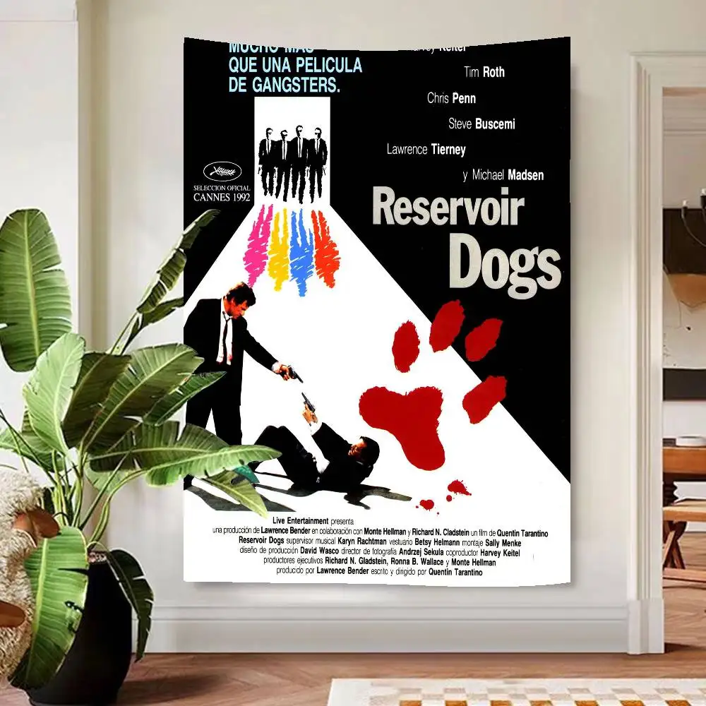 American Movie Reservoir Dogs Photography Backdrop For Girls Baby Shower Birthday Party Decor Fairy Table Kids Dessert Table