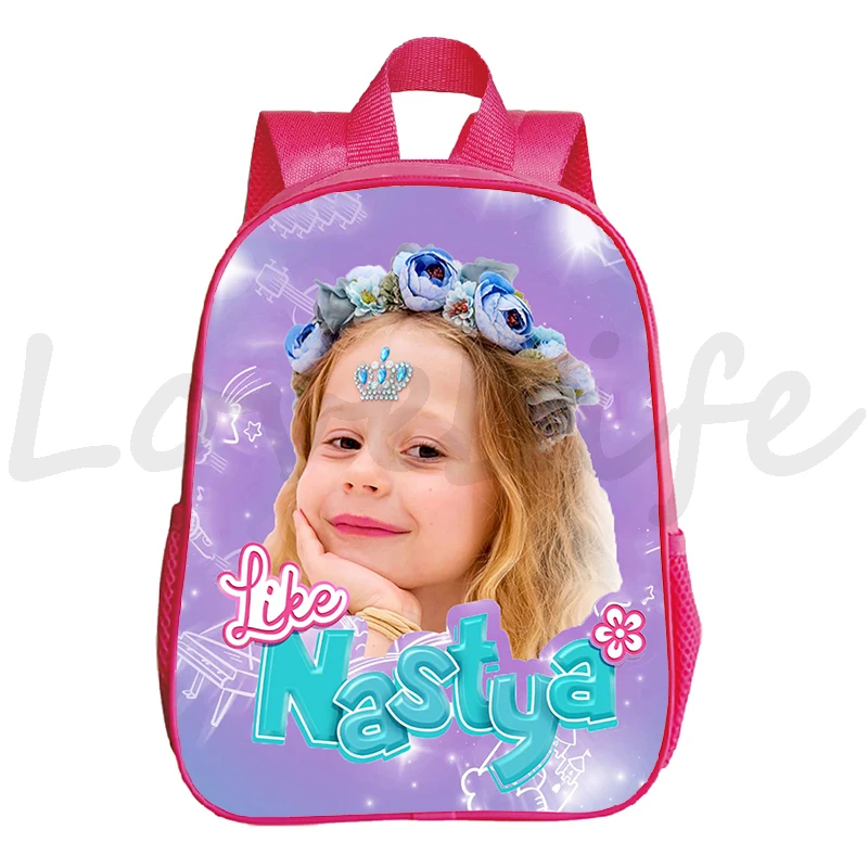 Like Nastya Backpacks kids Schoolbag Kindergarten Bags Children Backpack Kids Bookbag Baby Girls Rucksack Waterproof Mochila