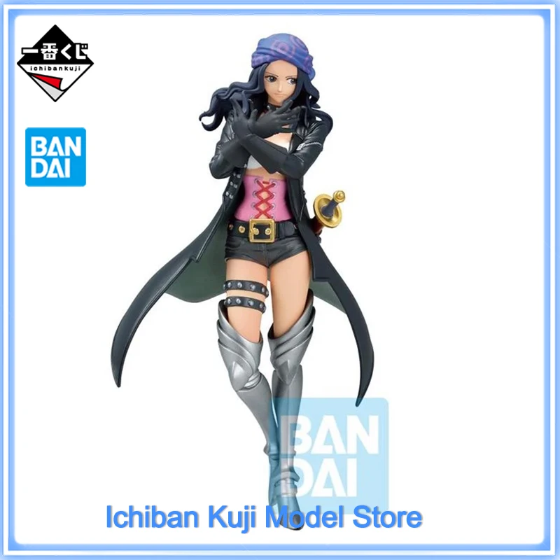 In Stock Original Bandai One Piece Ichibansho Kuji Rorona Nico Robin (Film Red More Beat) Action Figures Collectible Model Toys