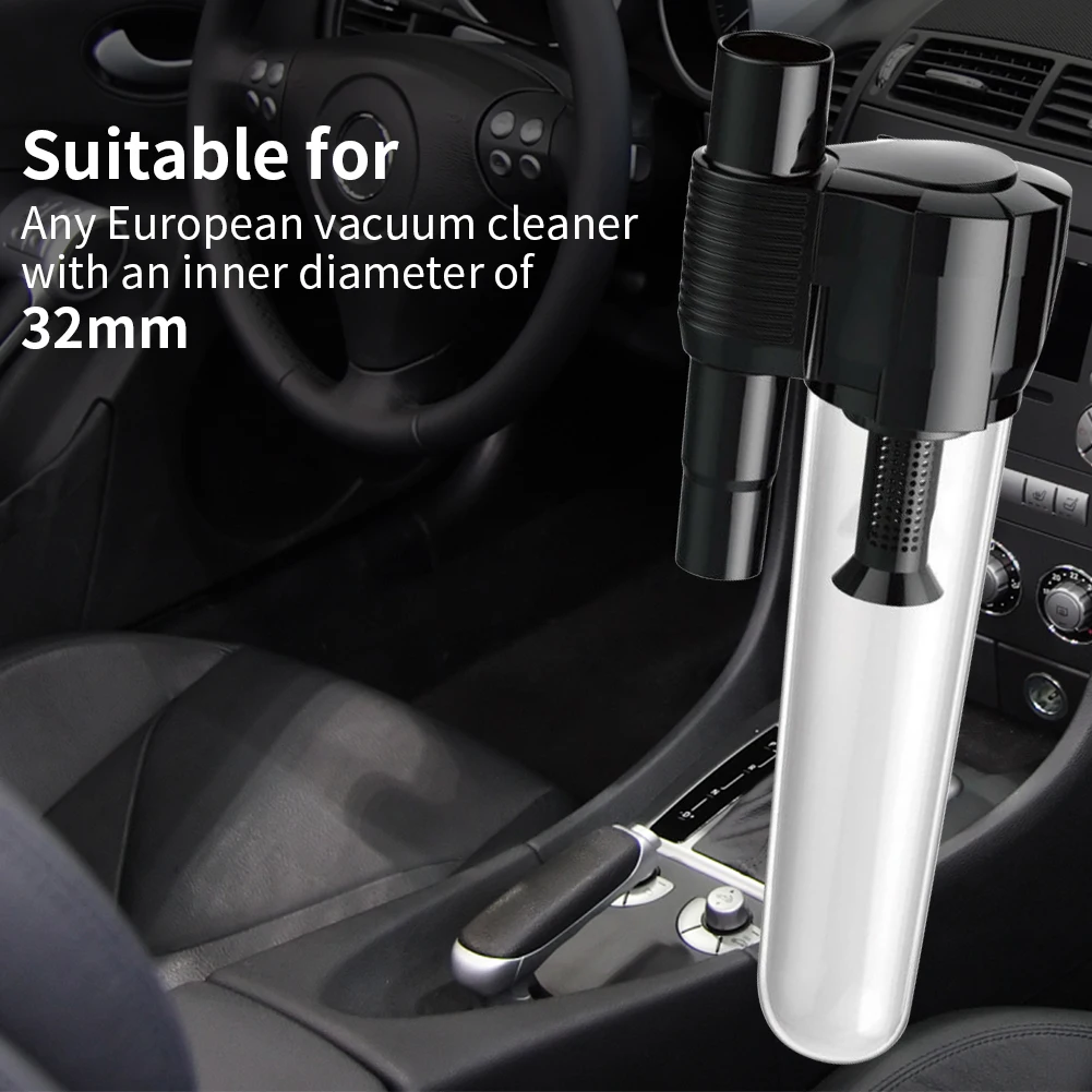 Cyclonic Separator 32mm Vacuum Cleaner Filter Turbo Dust Interceptor Dust Outer Filter Cyclonic Collector Cleaner Accessories