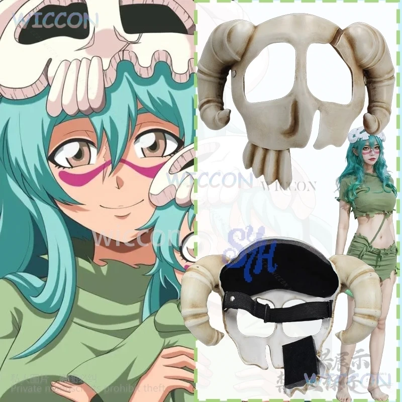 neliel-cosplay-beeach-anime-demon-skull-horn-half-face-3d-polylactic-acid-mask-headgear-halloween-christmas-party-customized