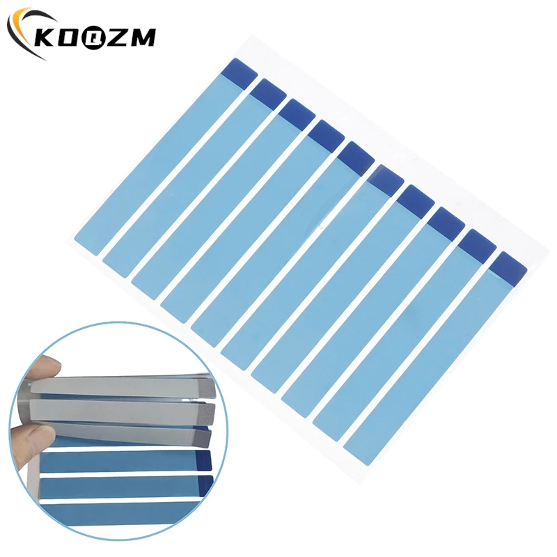 10Pcs/Pack  Mobile Phone Universal Battery Stick Battery Adhesive Sticker Easy To Pull Trackless Tape Strip Double-sided Tape
