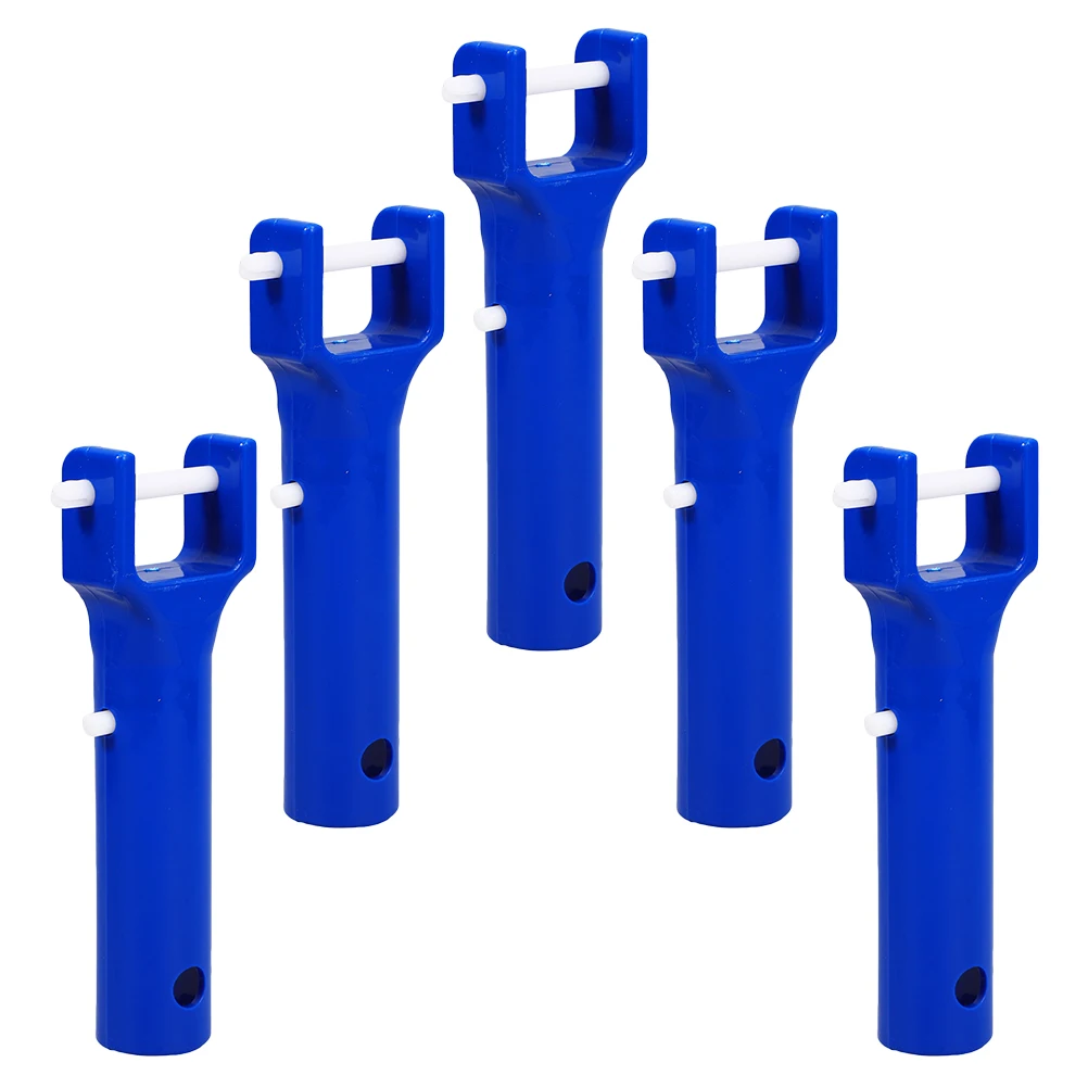 

5Pcs Durable Pool Vacuum Handle Connector Replacement Tool Efficient V Clip Cleaning Accessory