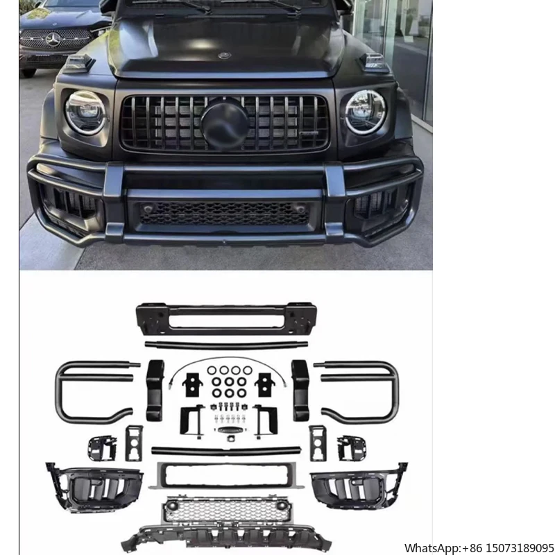 

Автозапчасти для автомобилей G Class W465 Нержавеющая сталь Черный Серебристый Ограждение Новый продукт