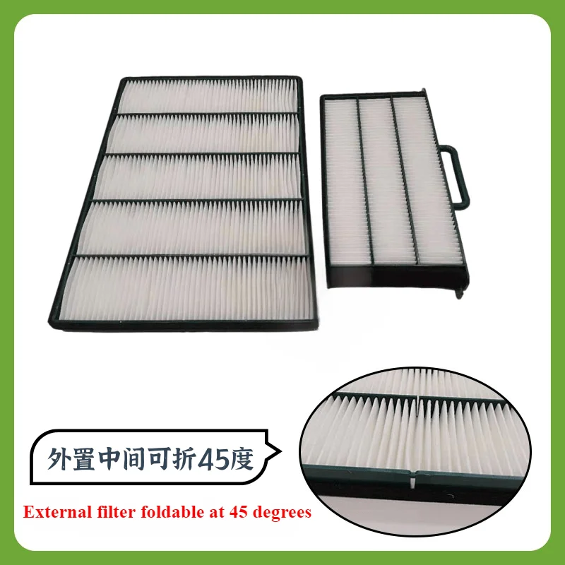 For VOLVO EC120/140/210B/240B/290/360B Air Conditioning Filter Air Conditioning Grid Filter Excavator Accessories