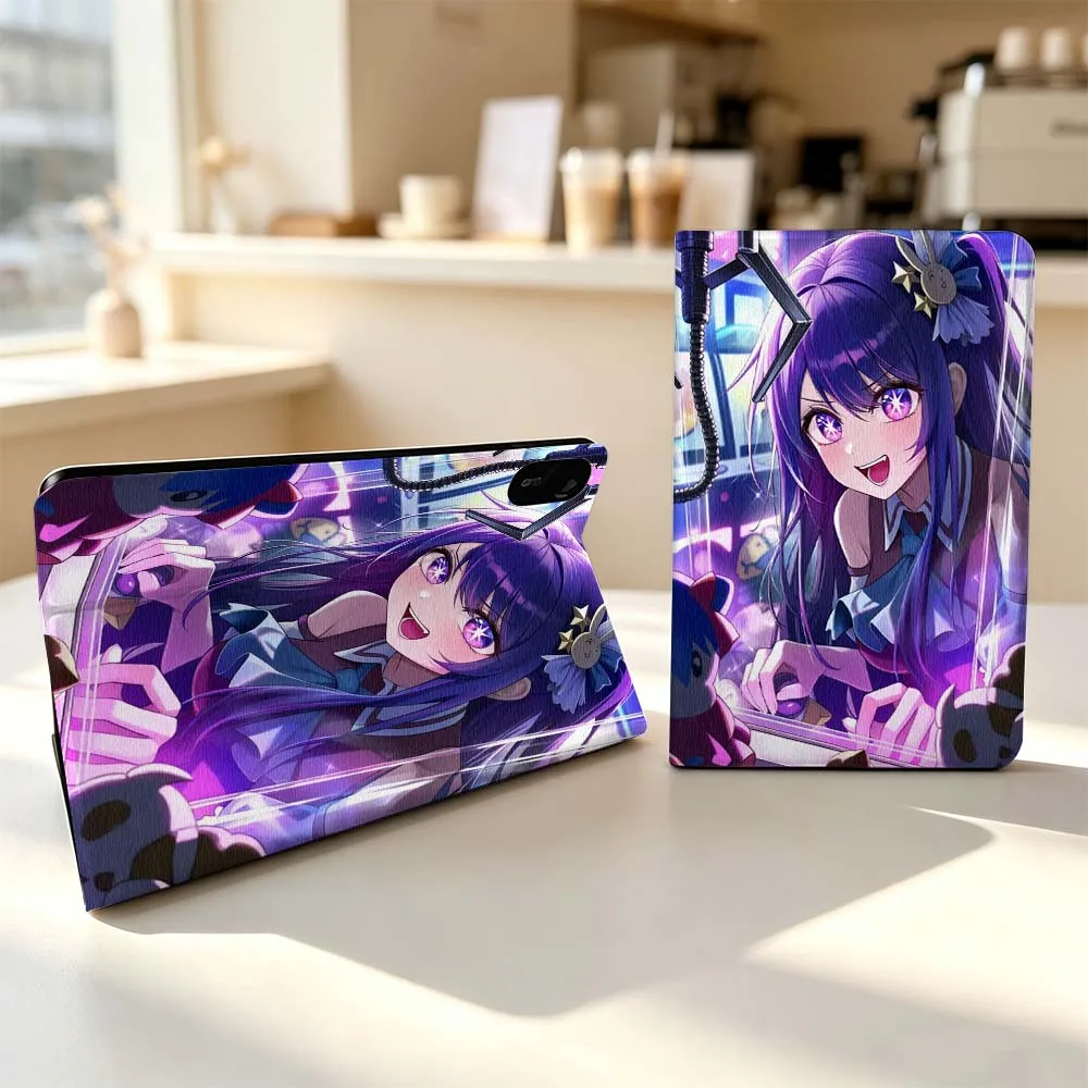 Cartoon Purple Hoshino Ai For Xiaomi Poco Redmi Pad 8 2 4 5 6 6S 7 7S SE Pro Max 14 11 8.7 11.2 12.5 Inch Tablet Case Fashion