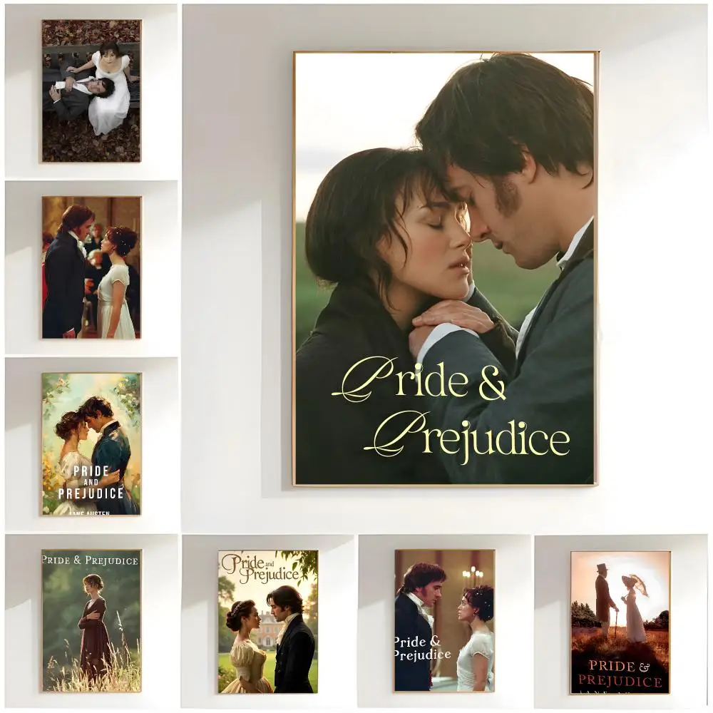 romance classic p-pride prejudice Poster Classic Wall Art  Home Decor  Peel and Stick Unframed