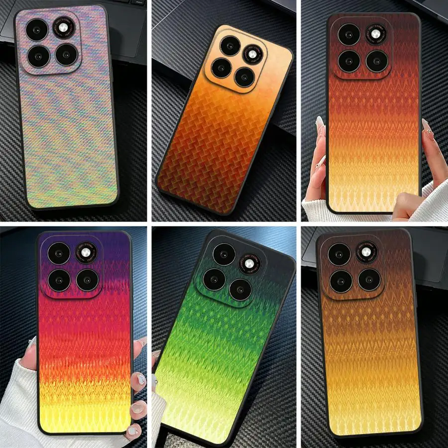 Ripple Texture Gradient Case für Motorola G96 G32 G85 G86 G50 G60s G71 G52 G51 G73 Edge 70 50 40 20 Pro 30 Lite S30 G22 G53 G30