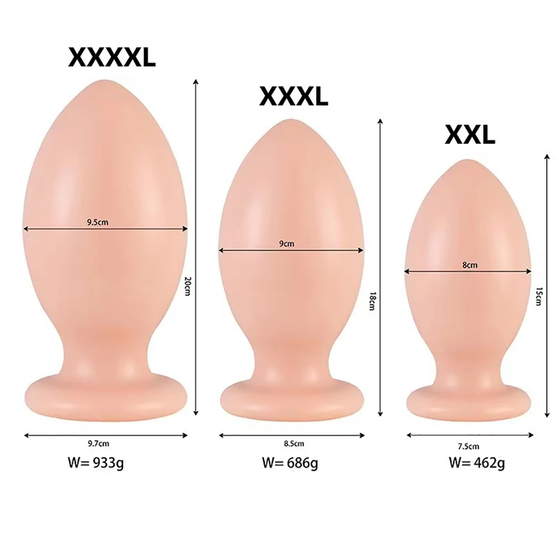 Dildo com Plug Anal Grande para Mulheres, Estimular a Vagina e o Ânus, Plug Anal, Brinquedos Sexuais, Sex Shop, Masturbador Masculino, 18