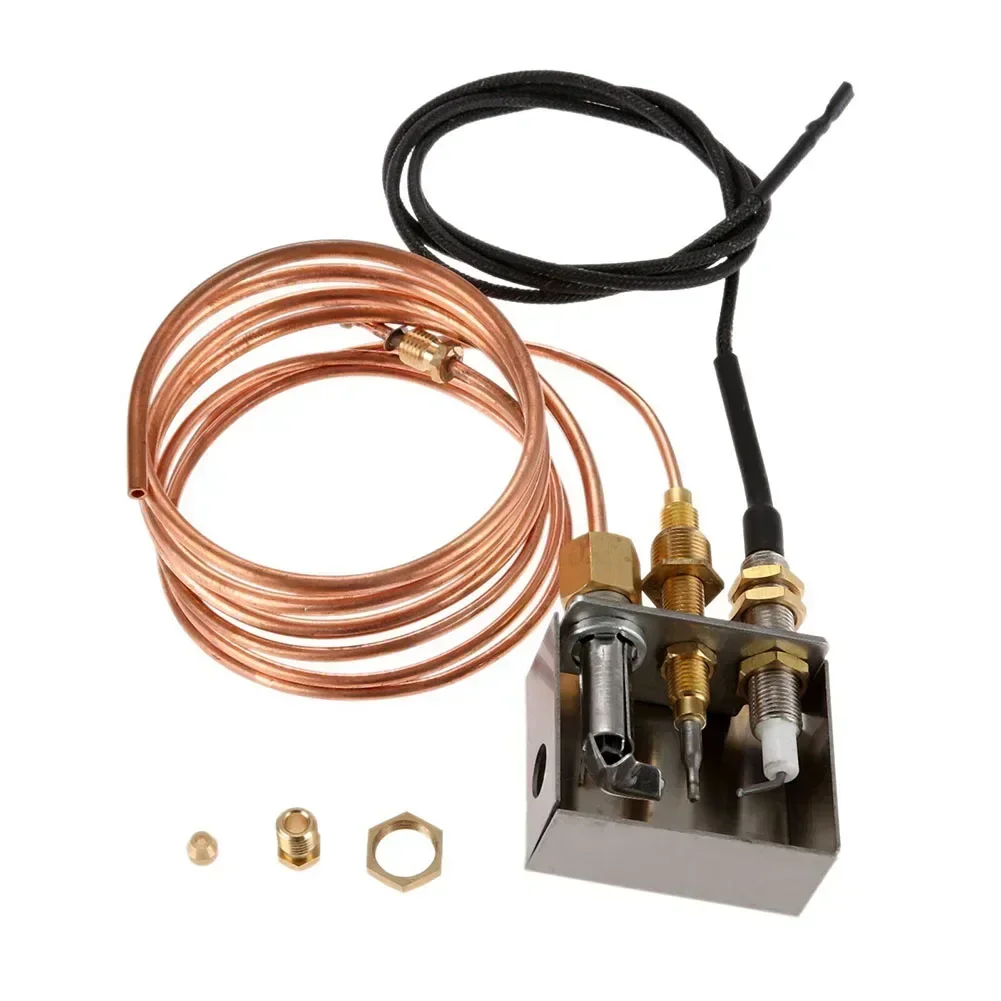 For Pilot Burner Assembly With M8 Connection Thermocouple Ignition Gas Propane Ignition Wire Kit Ignition Accessories