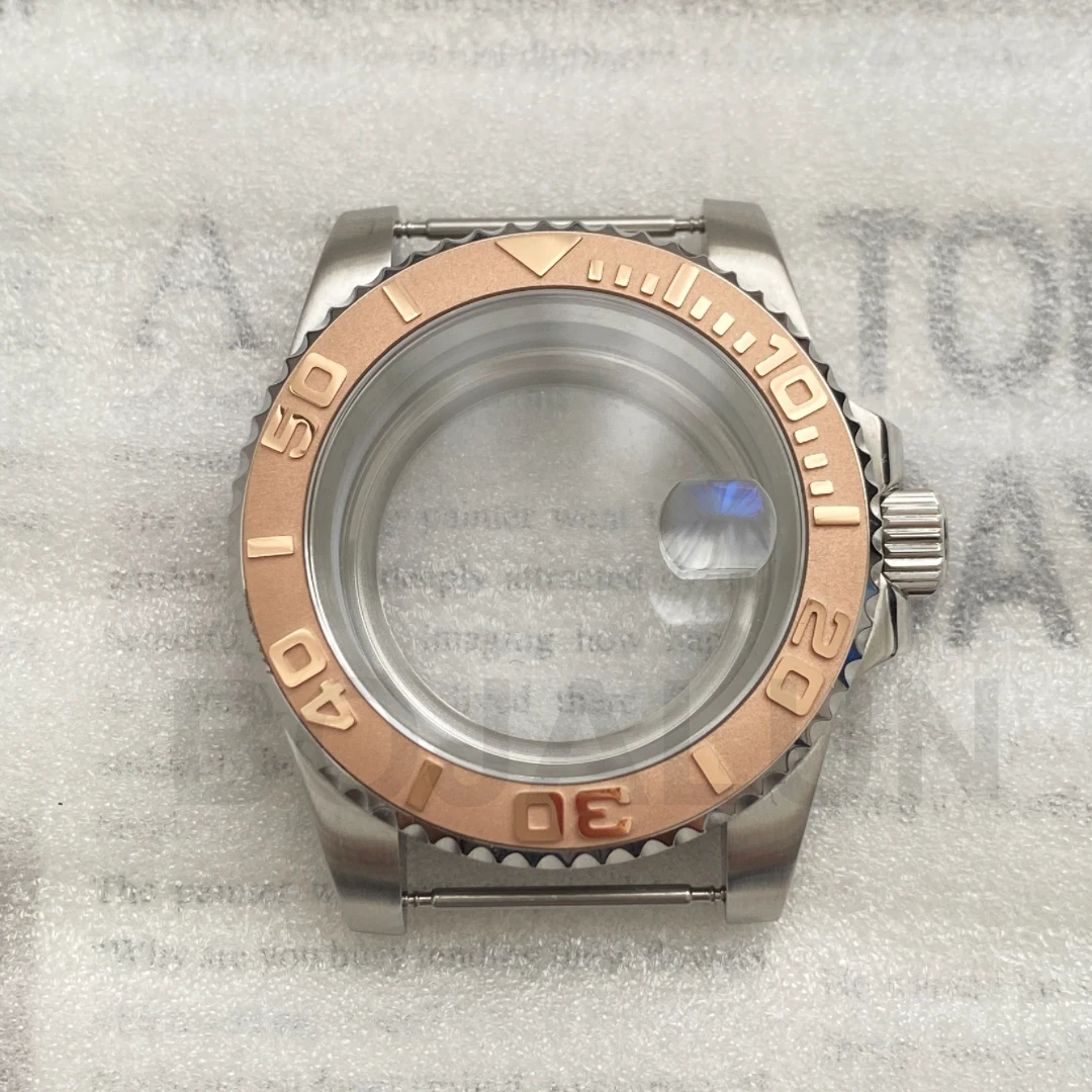 40 мм автоматические мужские часы из нержавеющей стали NH35 чехол, подходит для движений NH36/8215, аксессуары