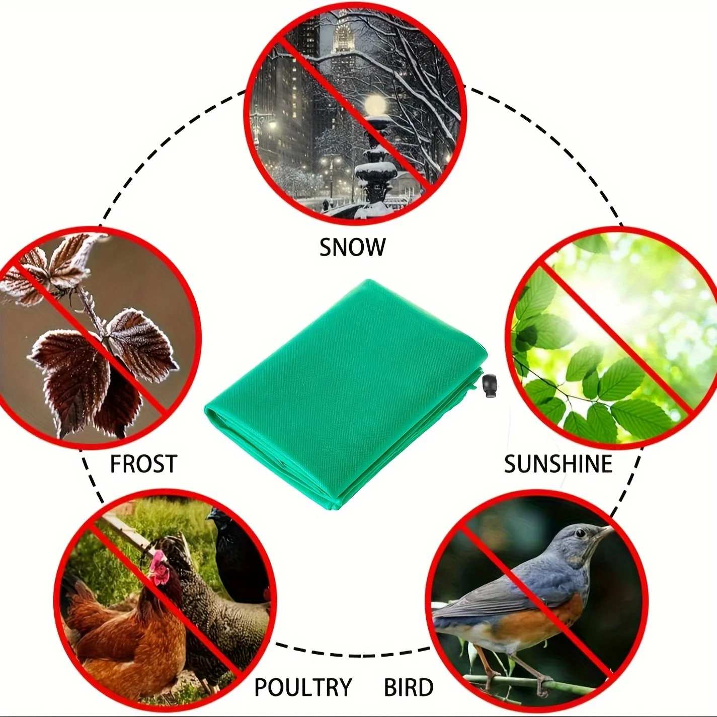 Plant Cover Protection Winter Warm Covers Tree Shrub Plant Protecting Bag Frost Protection for Yard Garden Plants Against Cold