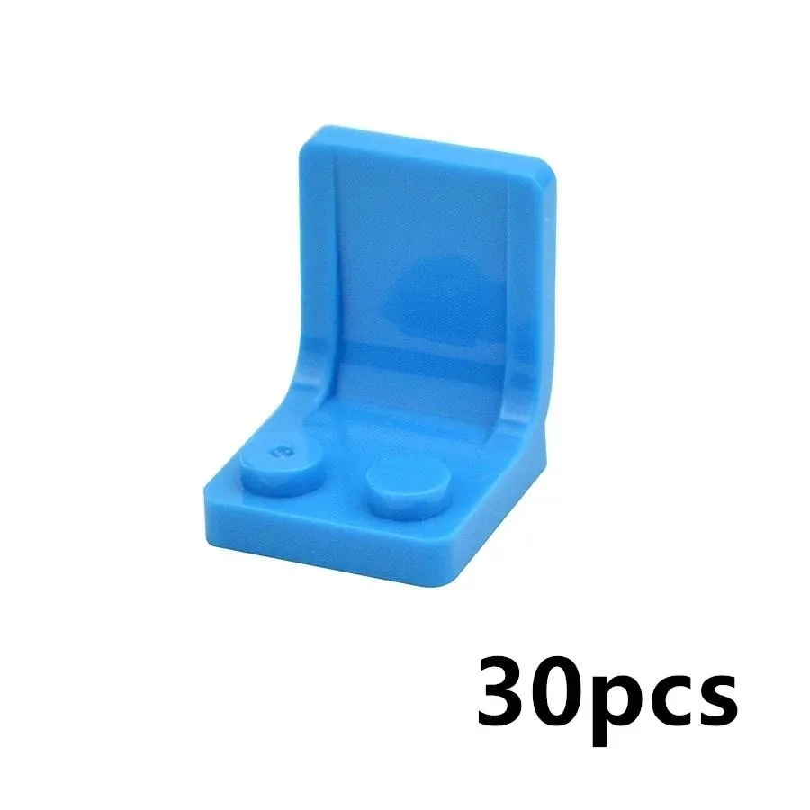 30 stks MOC Onderdelen 2x2 Gebruiksvoorwerp Zetel Stoel Compatibel 4079 Figuren Bricks DIY Assmble Bouwstenen Deeltje Kid Gift