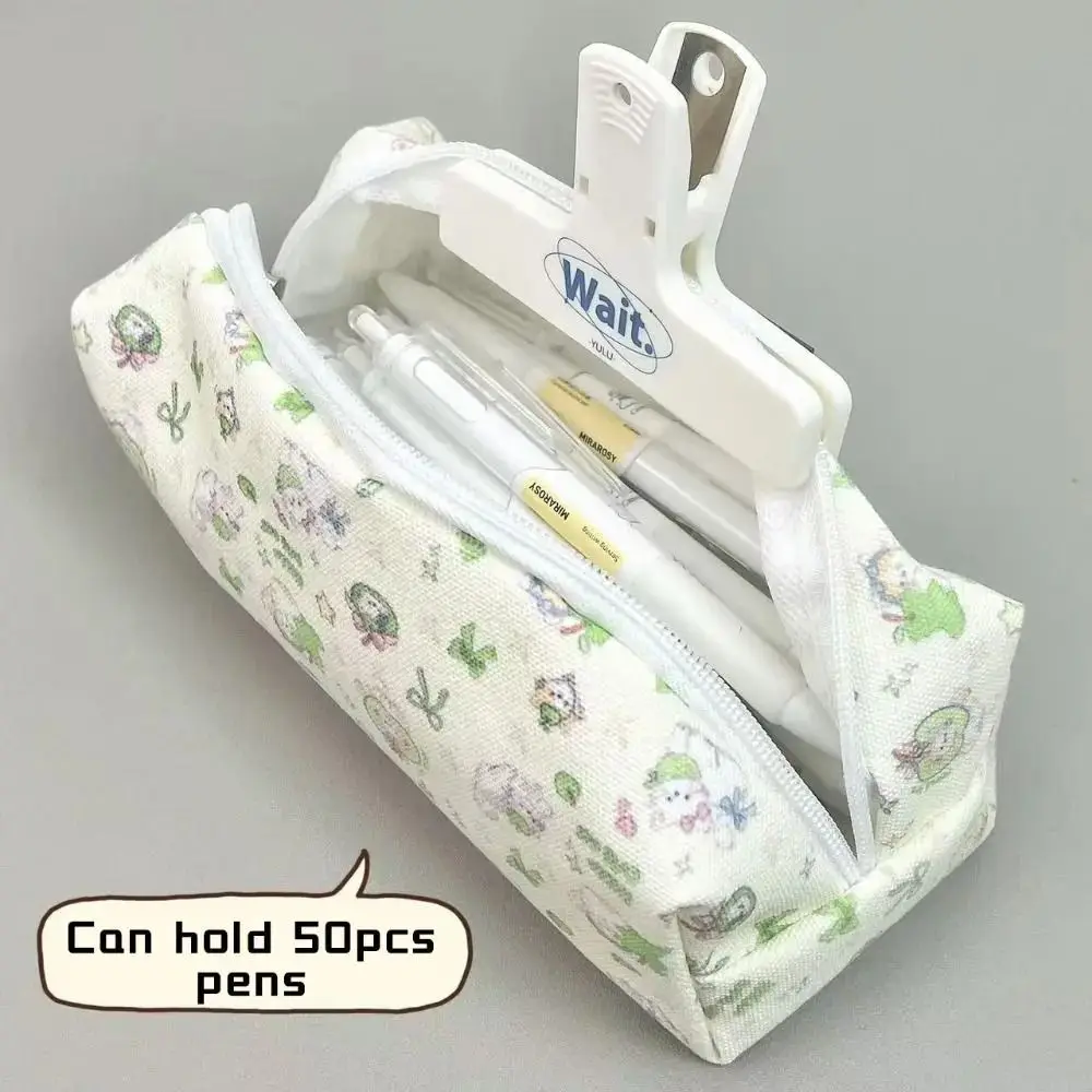 High Quality Kitten Pen Bag Multifunctional Large Capacity Pencil Case Gift Stationery Organizer for School Office