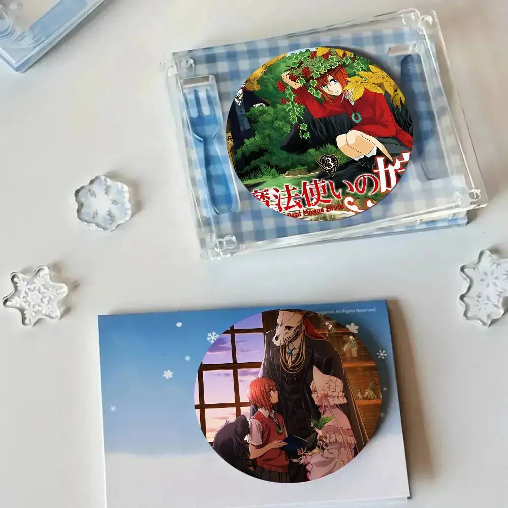 Anime The Ancient Magus's Bride Pins Brooch Cartoon Badge For Friend Backpack Clothes Collect Accessories Jewelry Gift