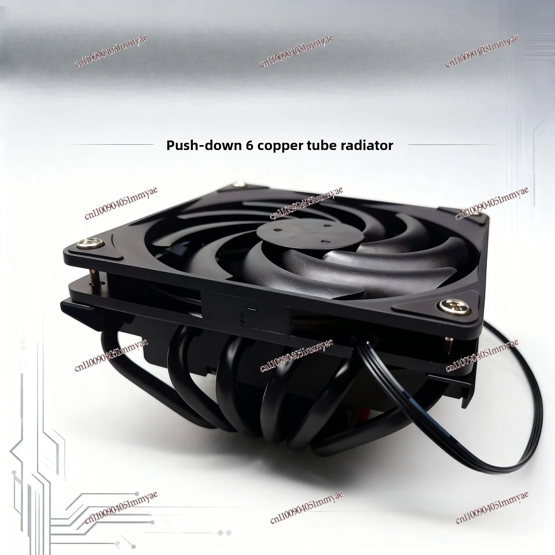 Professional Chassis CPU Down-pressing 6 Copper Tube Copper Bottom Welding Radiator