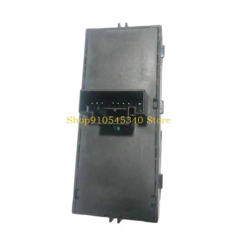 U2JA ABS Window Lift Button Assembly 5G0959857A, Black Door Panel Replacement Part for Worn Window Raise and Lower Operation