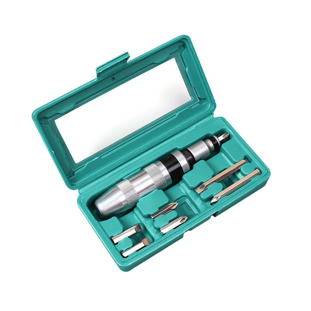 

7Pcs Impact Driver Screwdriver Hand Tools Portable For Loosening Bolts Remove Stubborn Fasteners Screwdriver Set with Case