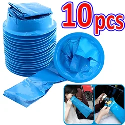 10Pcs 1000ML Disposable Travel Car Motion Sickness Nausea Vomit Pregnant Emergency Vomiting Package Urine Bags Nausea Vomit Bag