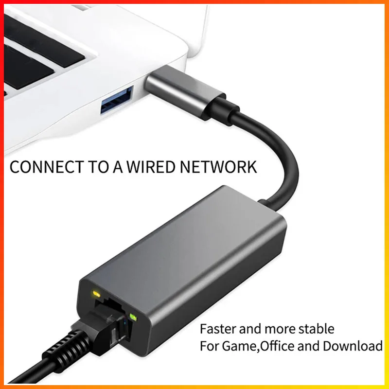 

Проводная сетевая карта 1000 Мбит/с USB Ethernet адаптер USB 3,0 к RJ45 Тип C к RJ45 LAN адаптер кабель для MacBook ПК Windows
