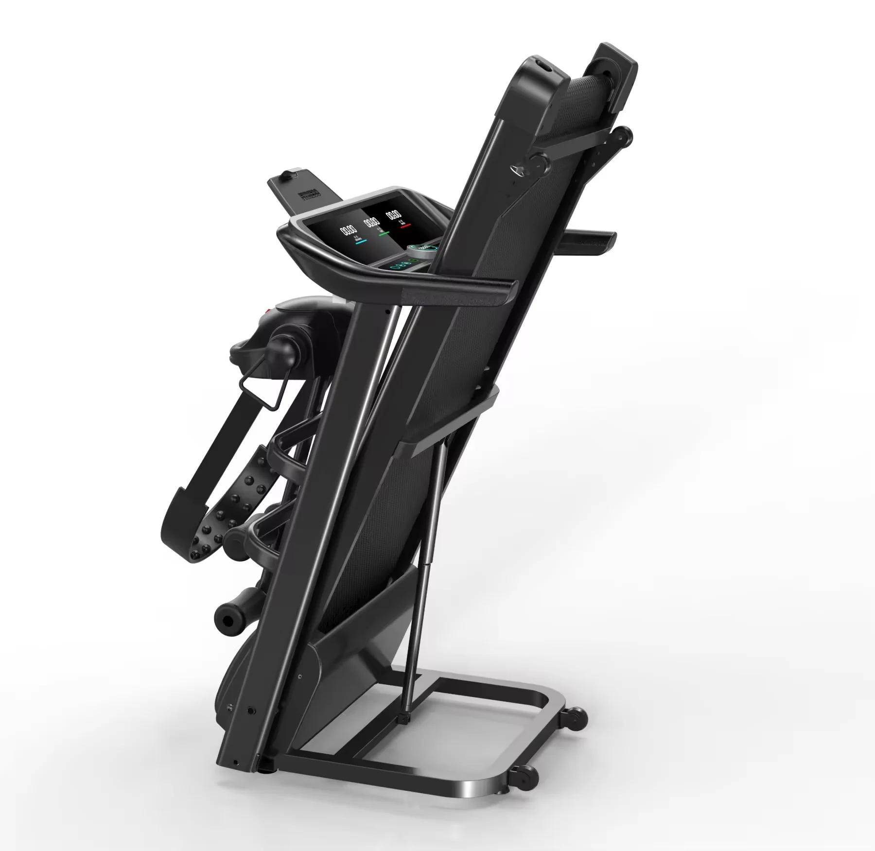 Folding Treadmill Portable 12 Preset Programs LED Display Compact Home Office Walking Pad Small Folding Treadmill
