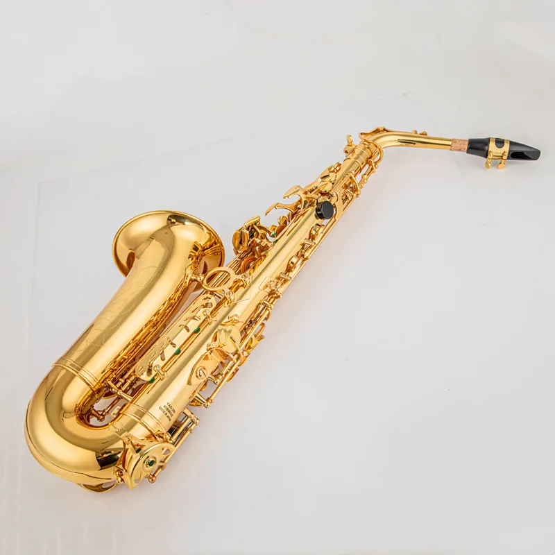 Made in Japan 280 Professional Alto Drop E Saxophone Gold Alto Saxophone with Band Mouth Piece Reed Aglet More Package mail