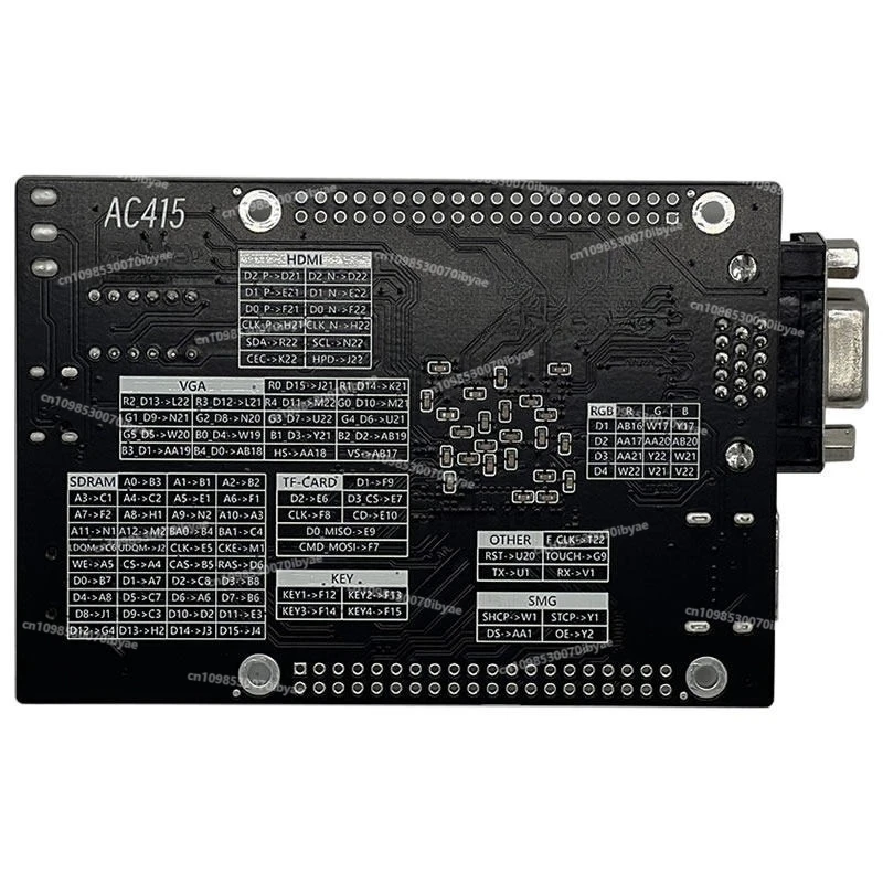 Development Board for EP4CE15 HDMI VGA SDRAM IV AC415
