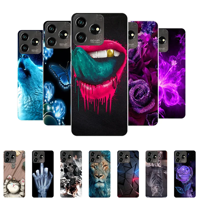 Para ZTE Blade V50 Design 4G Funda Bumper  TPU Silicona Suave  Tapa trasera para ZTE Blade V50 Design 4G Carcasa V50Design 4G Funda con Dibujos animados