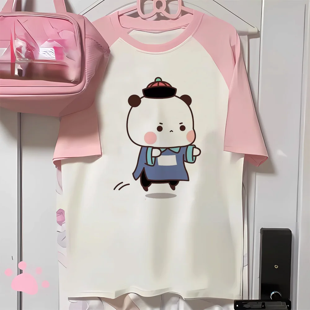 Bubu Dudu tshirt female kawaii Comfortable Trendy Graphic t-shirt Y2k 2000s Pop Culture Colorful