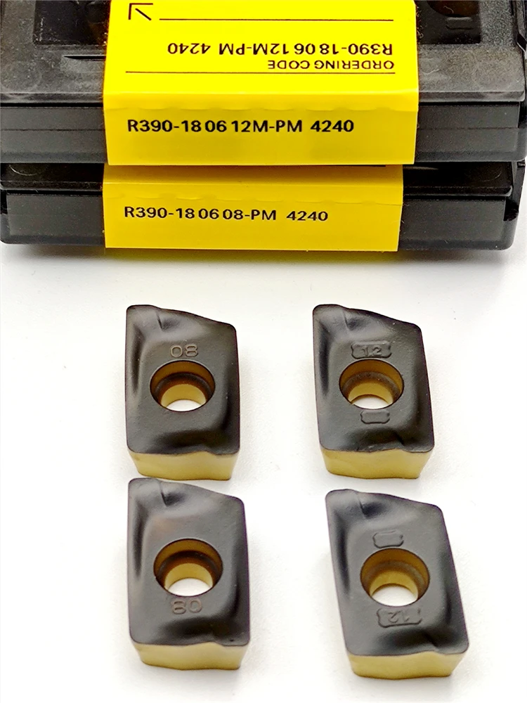 Turning Tool R390 180608 PM4240 Carbide Inserts Milling Inserts R390 180612 PM 4240 Metal Milling Cutters CNC CuttingTools