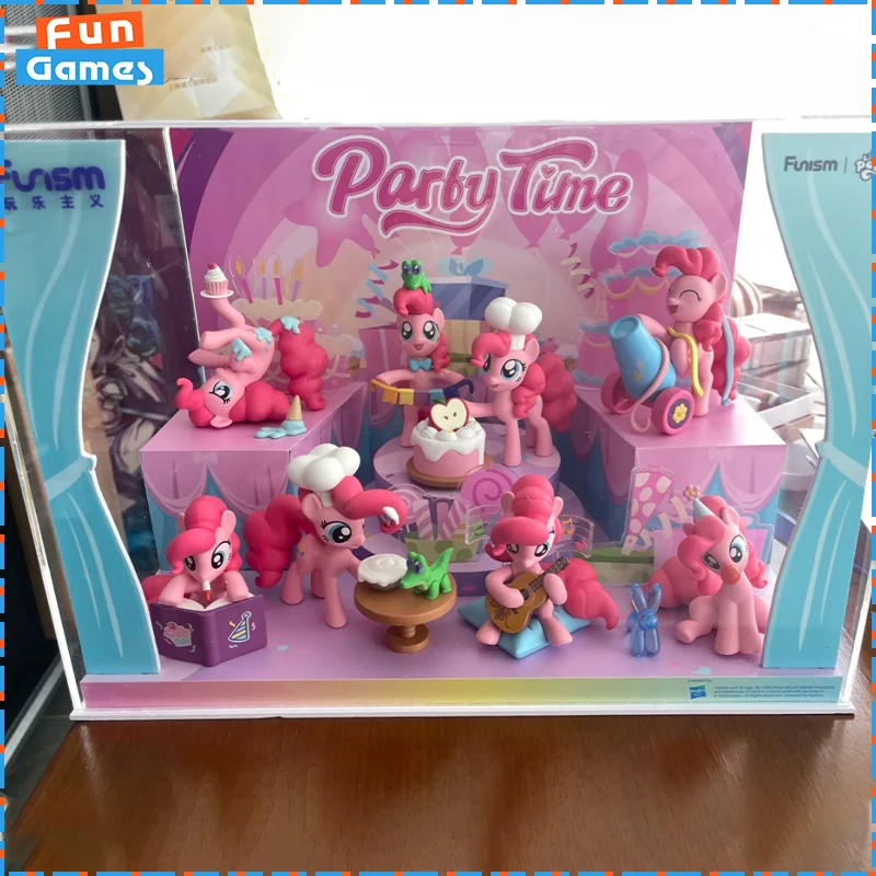 

2025 New Funism Blind Box My Little Pony Party Moment Serie Mystery Box Anime Figure Kawaii Custom Collectible Toy Ornament Gift