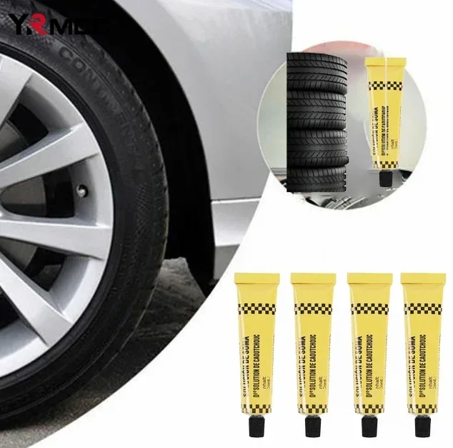 1-10Pcs Car Motorcycle Bicycle Tire Repairing Glue Bike Inner Tube Puncture Tire Patching Repair Glues Strong Tyre Repair Glue