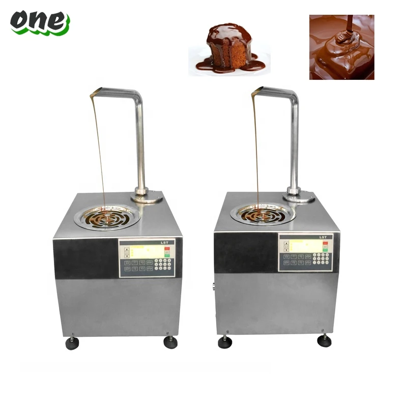 

Automatic Hot Chocolate Machine Small Chocolate Tempering Spreading Machine Chocolate Dispenser